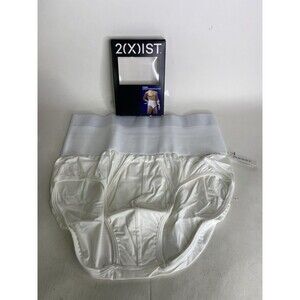 2XIST Shapewear Shape Form Slimming Contour Pouch Brief Underwear White Mens XL